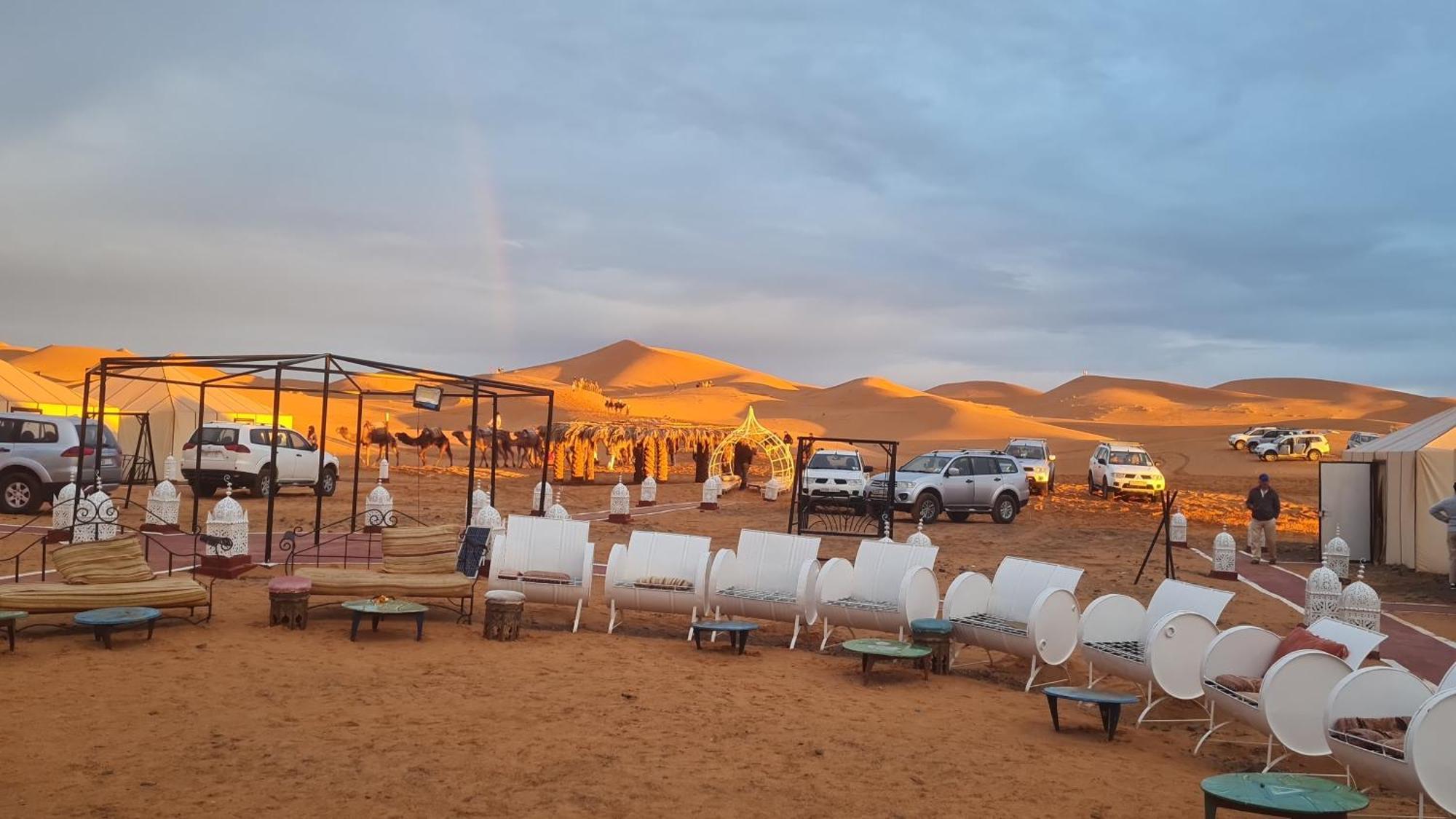 Desert Camp Camel & Sandboarding Merzouga Eksteriør bilde