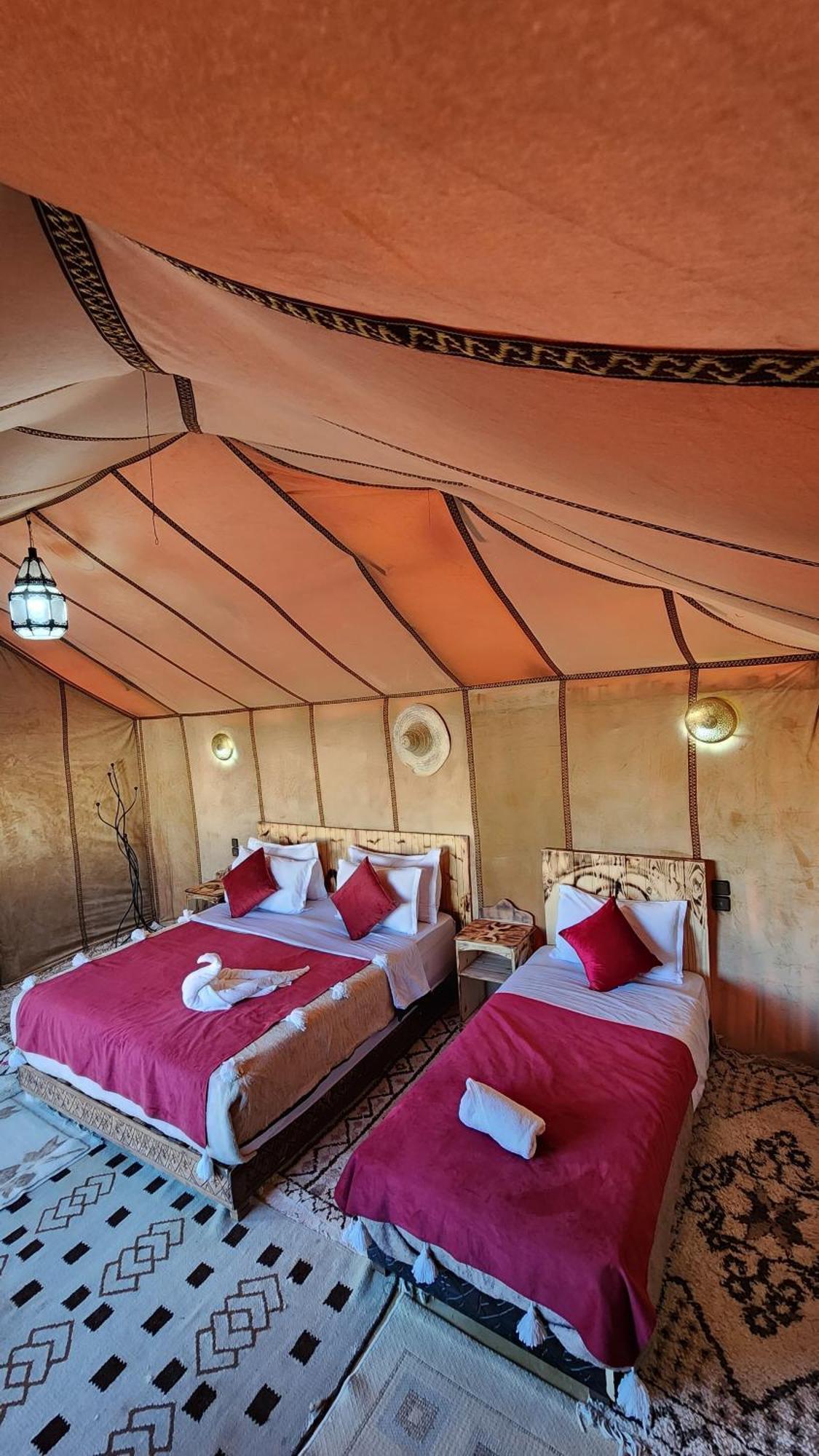 Desert Camp Camel & Sandboarding Merzouga Eksteriør bilde