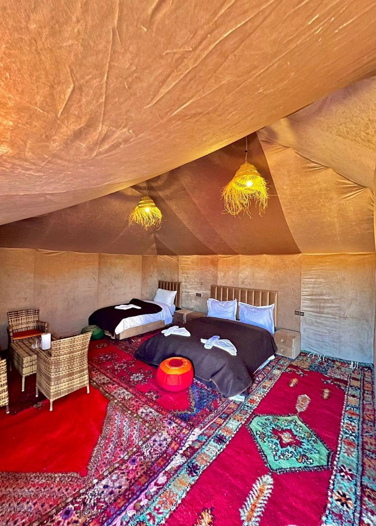 Desert Camp Camel & Sandboarding Merzouga Eksteriør bilde